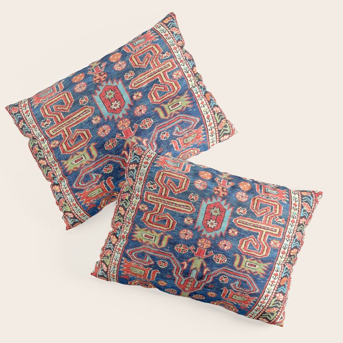 Perepedil Shirvan East Caucasus Rug Print Pillow Sham Gallery Image 3