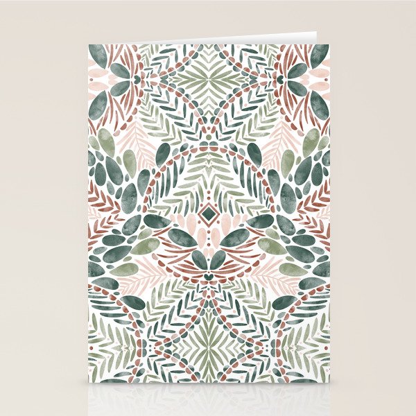 Jungle Charm Artistic Medley Stationery Card Gallery Image 2