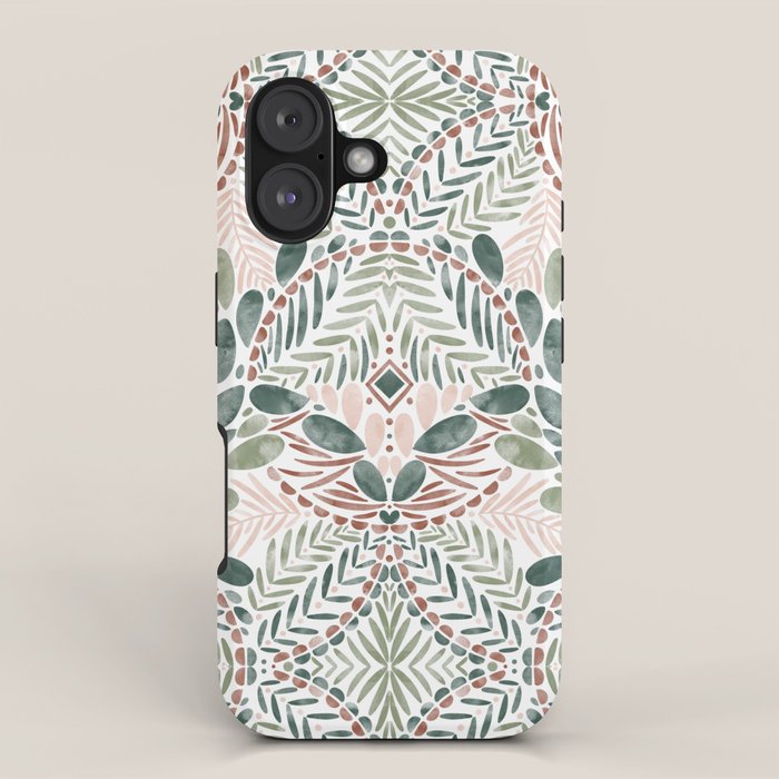 Jungle Charm Artistic Medley iPhone Case Gallery Image 1