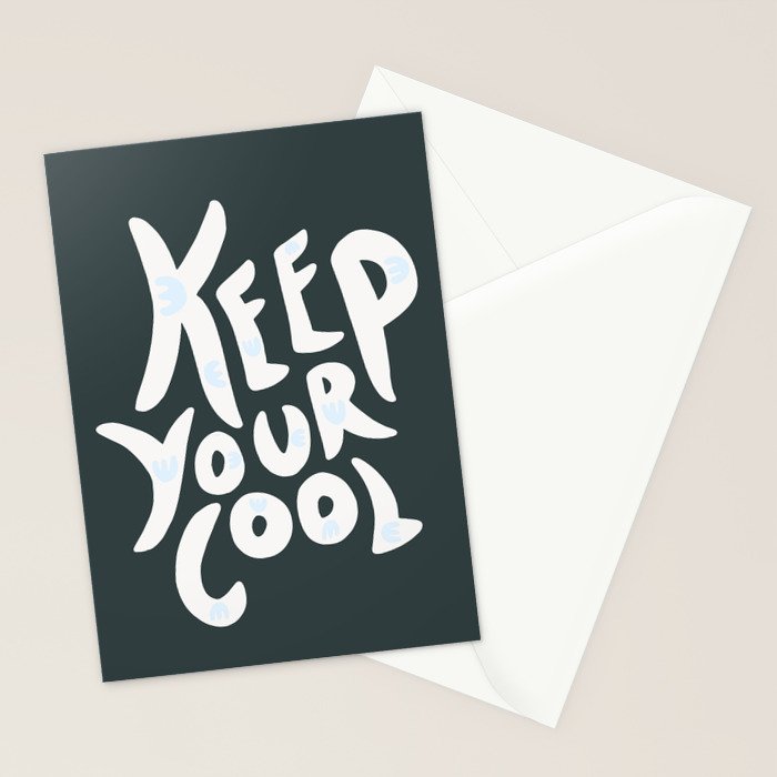Keep Your Cool Stationery Card Gallery Image 2