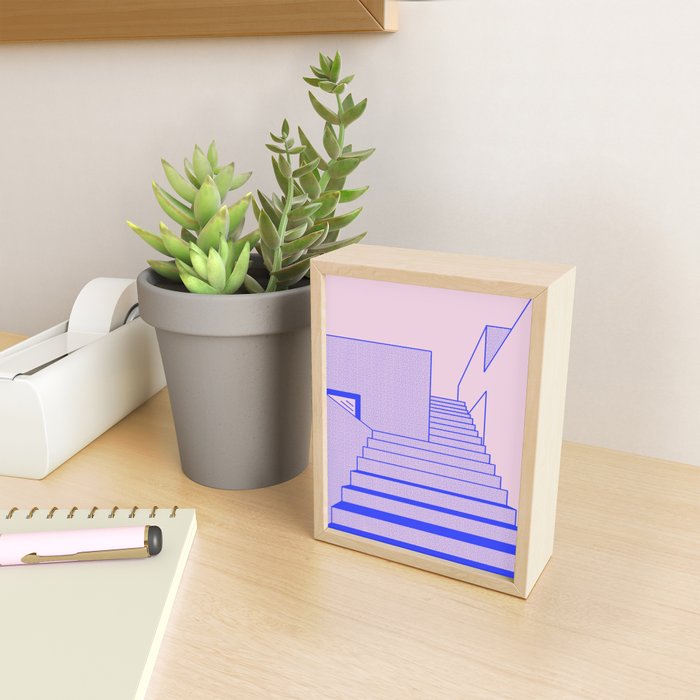 Architecture Building Print No.3 Mini Art Print Gallery Image 2