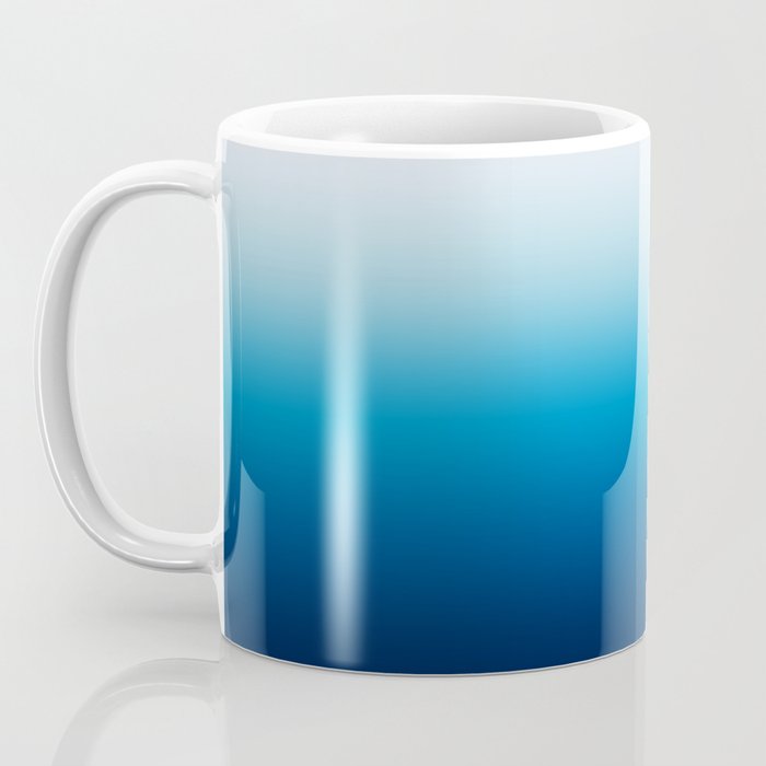Sky and Ocean Blue Ombre Coffee Mug Gallery Image 3