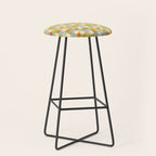 Bold Retro Checks Pattern - Small XXXVI Stool Gallery Image 1