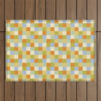 Bold Retro Checks Pattern - Small XXXVI Outdoor Rug Gallery Image 1