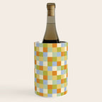 Bold Retro Checks Pattern - Small XXXVI Wine Chiller Gallery Image 2