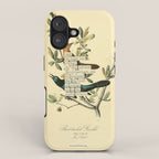 Bird Divinations: Boat-Tailed Grackle (about: almanacofbirds.org) iPhone Case Gallery Image 1