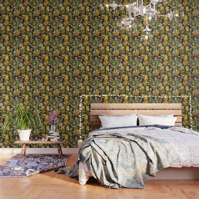 Banana and Leaf Garden Wallpaper Gallery Image 3