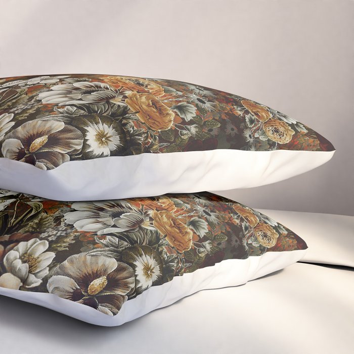 Night Garden Gold Pillow Sham Gallery Image 3