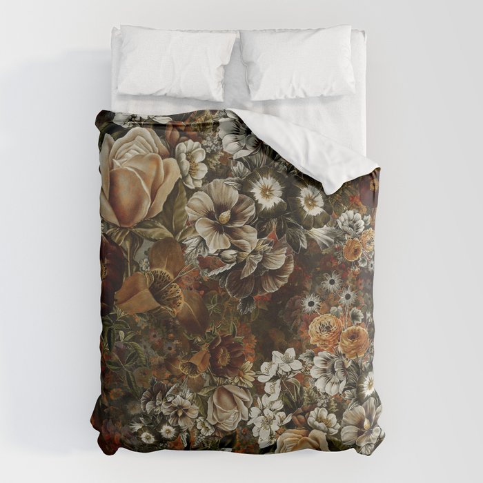 Night Garden Gold Duvet Cover Gallery Image 1