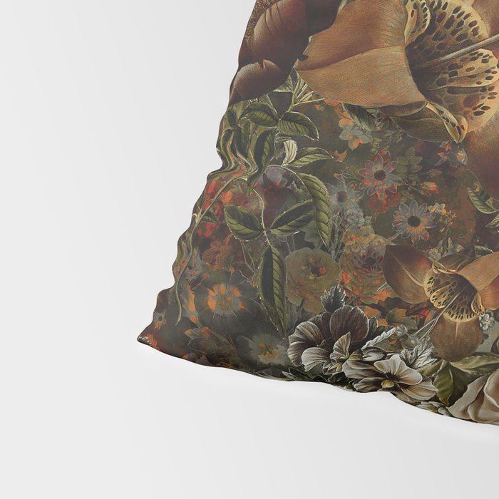 Night Garden Gold Pillow Sham Gallery Image 4