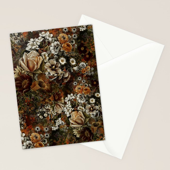 Night Garden Gold Stationery Card Gallery Image 2
