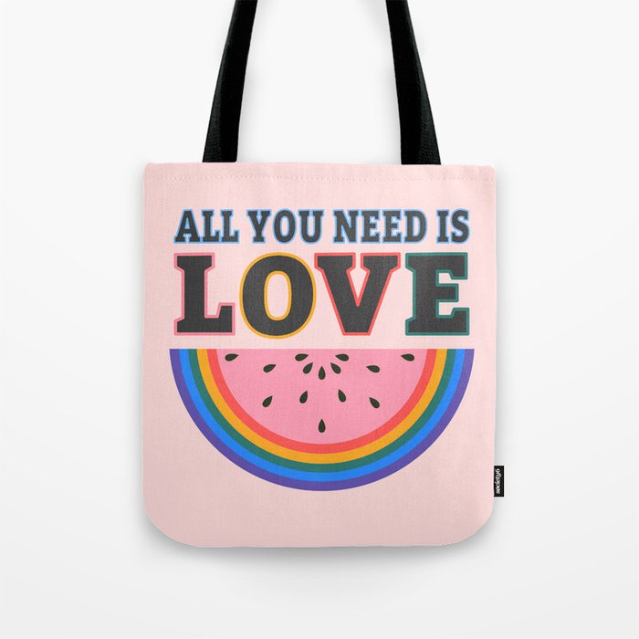 All You Need is Love Tote Bag Gallery Image 1