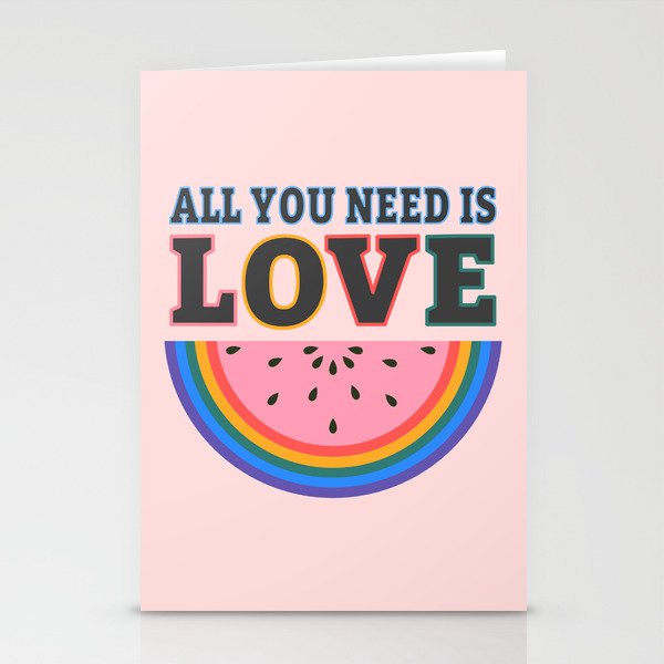 All You Need is Love Stationery Card Gallery Image 2