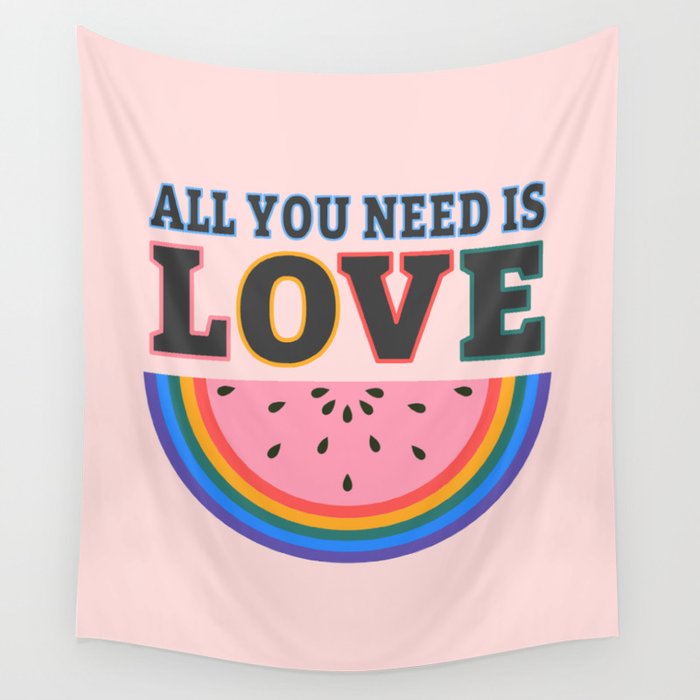 All You Need is Love Wall Tapestry Gallery Image 4