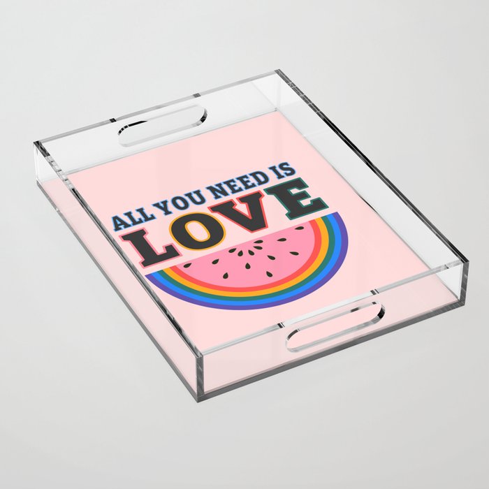 All You Need is Love Acrylic Tray Gallery Image 1