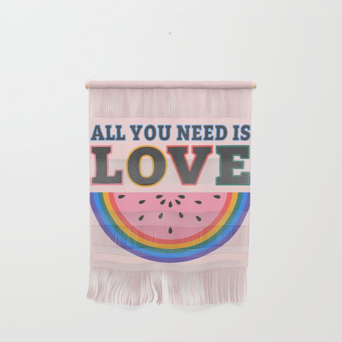 All You Need is Love Wall Hanging Gallery Image 1