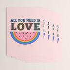 All You Need is Love Wrapping Paper Gallery Image 3