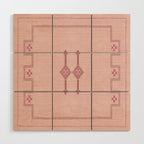 Bungalow Kilim Wood Wall Art Gallery Image 1
