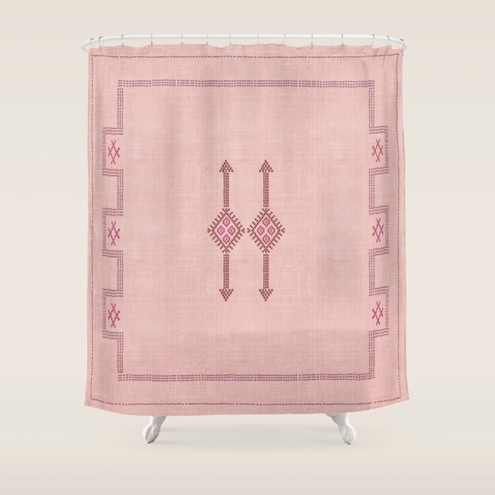 Bungalow Kilim Shower Curtain Gallery Image 1