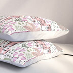 Pink Cute Tigers Pillow Sham Gallery Image 3