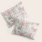 Pink Cute Tigers Pillow Sham Gallery Image 3