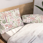 Pink Cute Tigers Pillow Sham Gallery Image 2