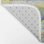 Vincent van Gogh  Garden at Arles 1888 Impressionism Flowers Landscape Art Exhibition Print Bath Mat Gallery Image 2