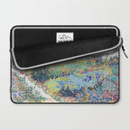 Vincent van Gogh  Garden at Arles 1888 Impressionism Flowers Landscape Art Exhibition Print Laptop Sleeve Gallery Image 2