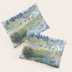 Vincent van Gogh  Garden at Arles 1888 Impressionism Flowers Landscape Art Exhibition Print Pillow Sham Gallery Image 3