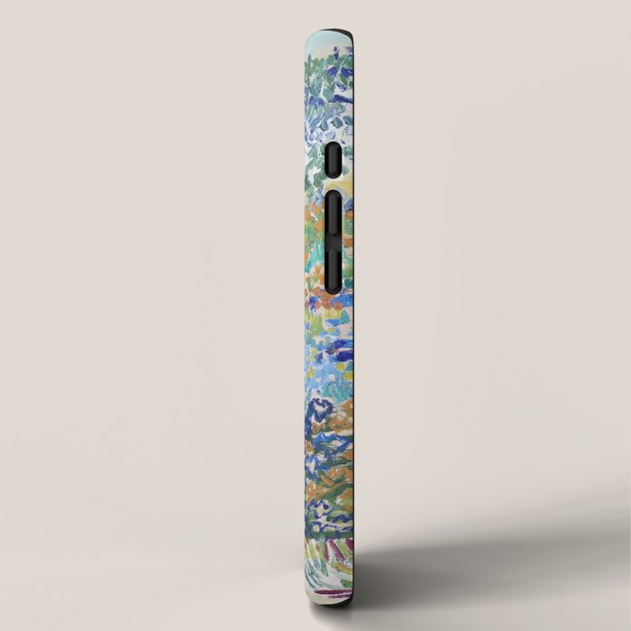 Vincent van Gogh  Garden at Arles 1888 Impressionism Flowers Landscape Art Exhibition Print iPhone Case Gallery Image 2