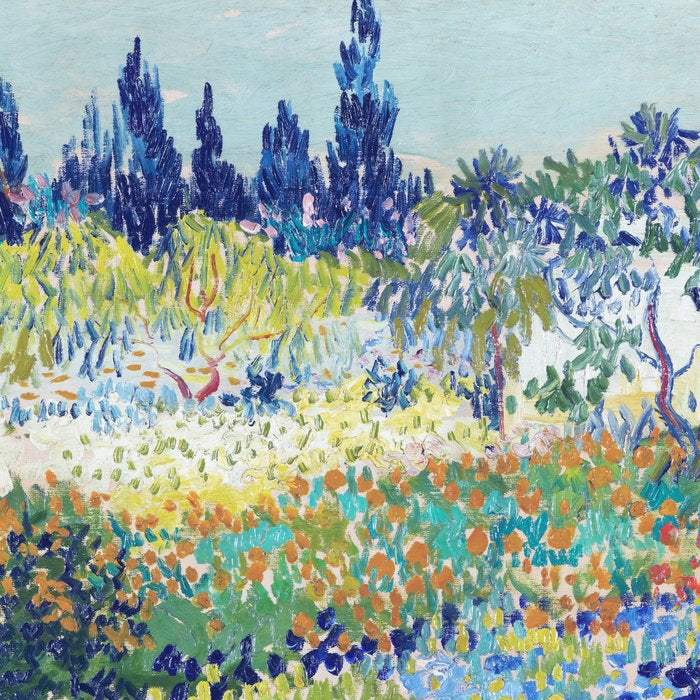 Vincent van Gogh  Garden at Arles 1888 Impressionism Flowers Landscape Art Exhibition Print Coffee Mug Gallery Image 2