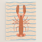 Lobster - Blue Stripes Jigsaw Puzzle Gallery Image 1