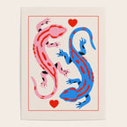 The lovers - salamanders Poster Gallery Image 4