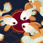 Three tosakin goldfish Coffee Mug Gallery Image 2