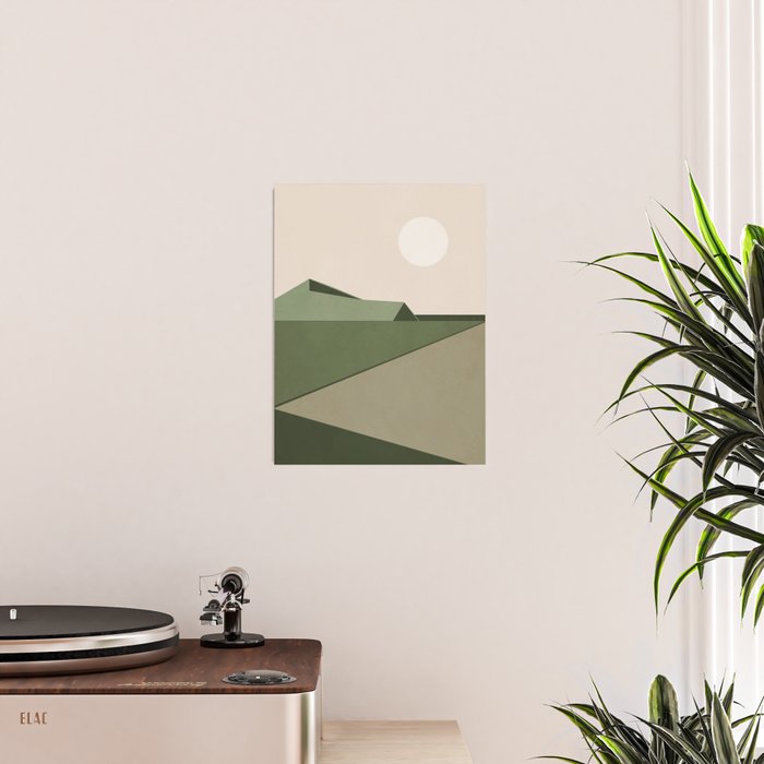 Abstract Minimal Geometric 14 Poster Gallery Image 2