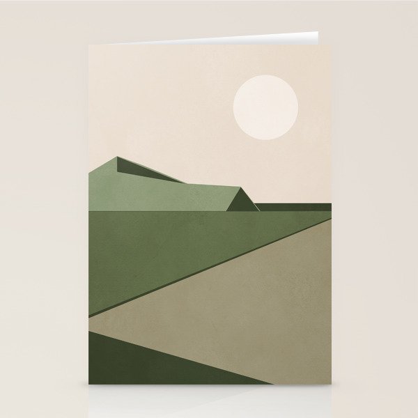 Abstract Minimal Geometric 14 Stationery Card Gallery Image 1