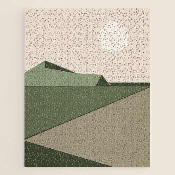 Abstract Minimal Geometric 14 Jigsaw Puzzle Gallery Image 1