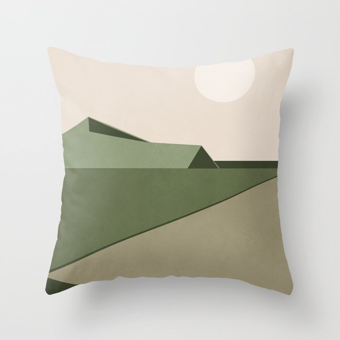 Abstract Minimal Geometric 14 Throw Pillow Gallery Image 6