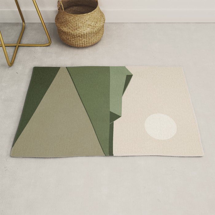 Abstract Minimal Geometric 14 Rug Gallery Image 1