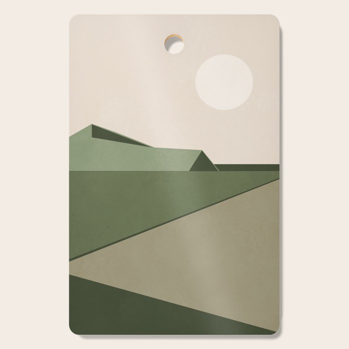 Abstract Minimal Geometric 14 Cutting Board Gallery Image 1