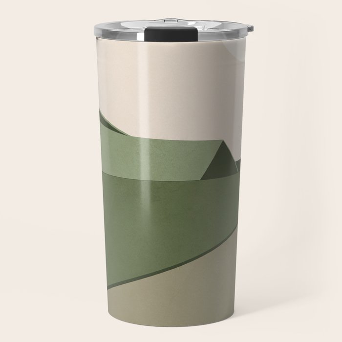 Abstract Minimal Geometric 14 Travel Mug Gallery Image 1