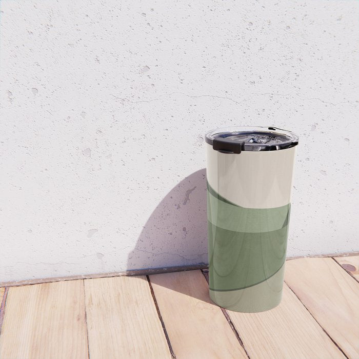Abstract Minimal Geometric 14 Travel Mug Gallery Image 4