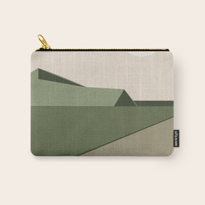 Abstract Minimal Geometric 14 Carry All Pouch Gallery Image 1