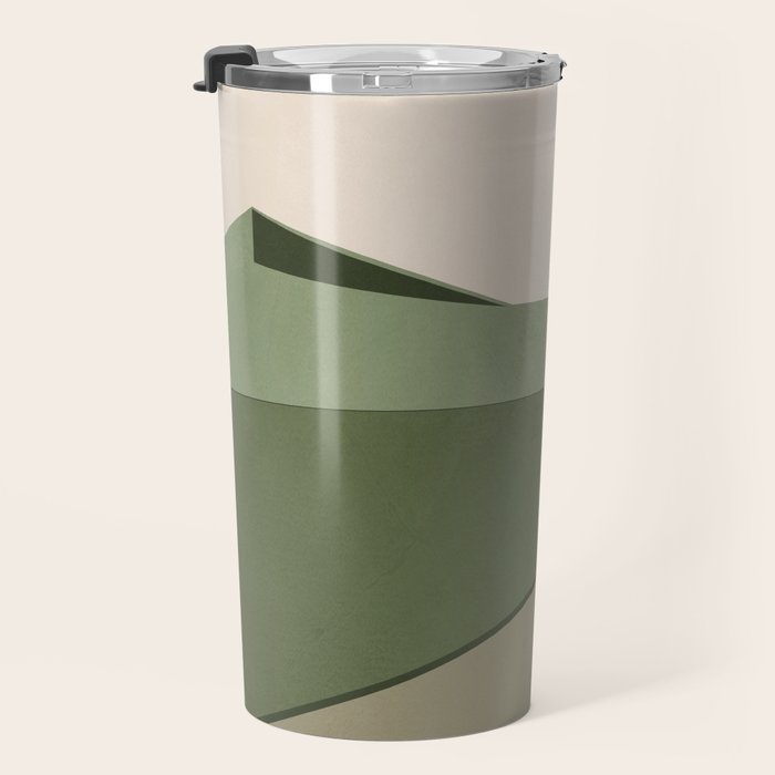 Abstract Minimal Geometric 14 Travel Mug Gallery Image 3