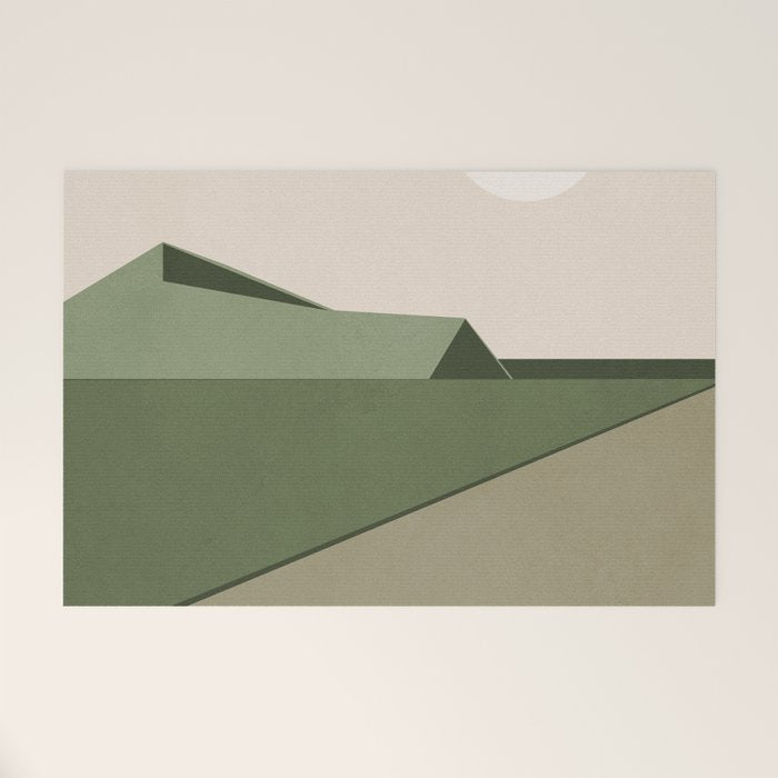 Abstract Minimal Geometric 14 Welcome Mat Gallery Image 1