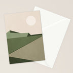 Abstract Minimal Geometric 14 Stationery Card Gallery Image 2