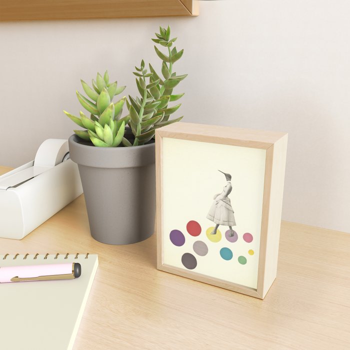 Bird Lady Mini Art Print Gallery Image 2