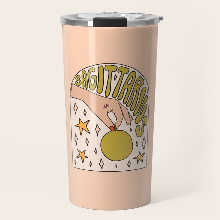 Sagittarius Guava Travel Mug Gallery Image 1
