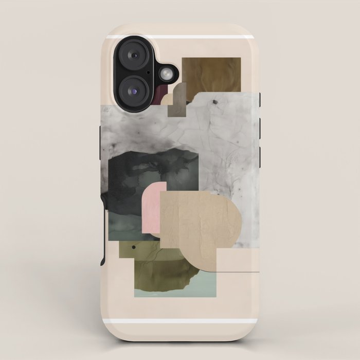 Soft Geometry III iPhone Case Gallery Image 1