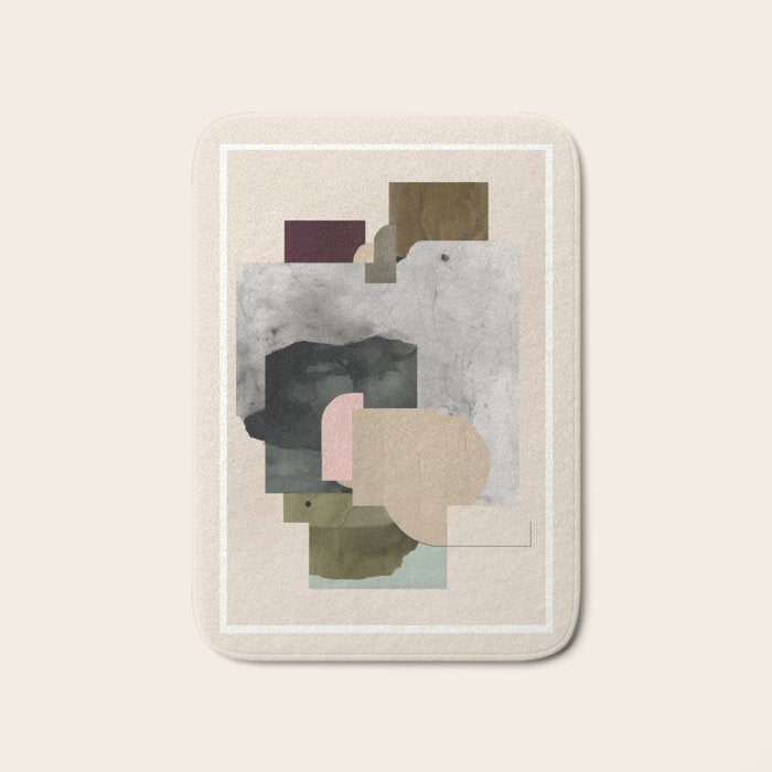 Soft Geometry III Bath Mat Gallery Image 1